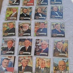 1972 Topps U.S. President Trading Cards