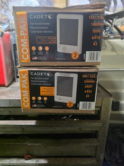 Cadet Wall Heaters | NEW | 1000W & 2000W | $60-$100