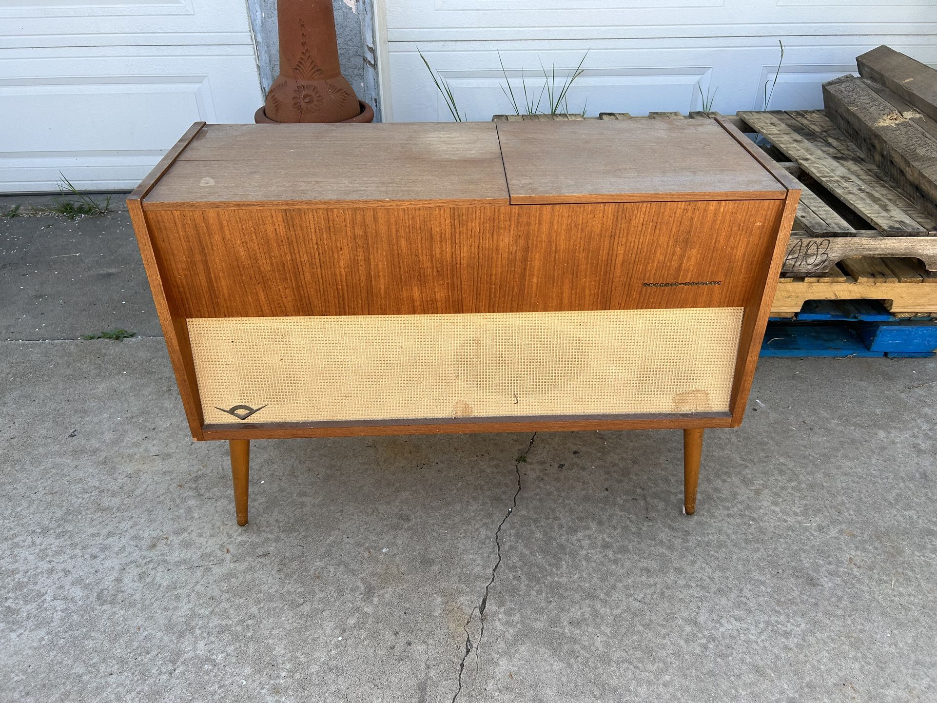 1950s Grundig Majestic Stereo Console