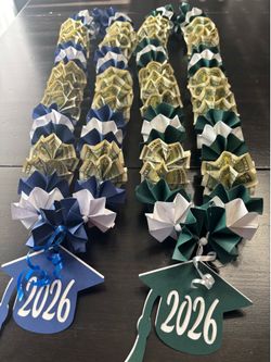 Graduation leis by Bbe creation Collares de Graduación