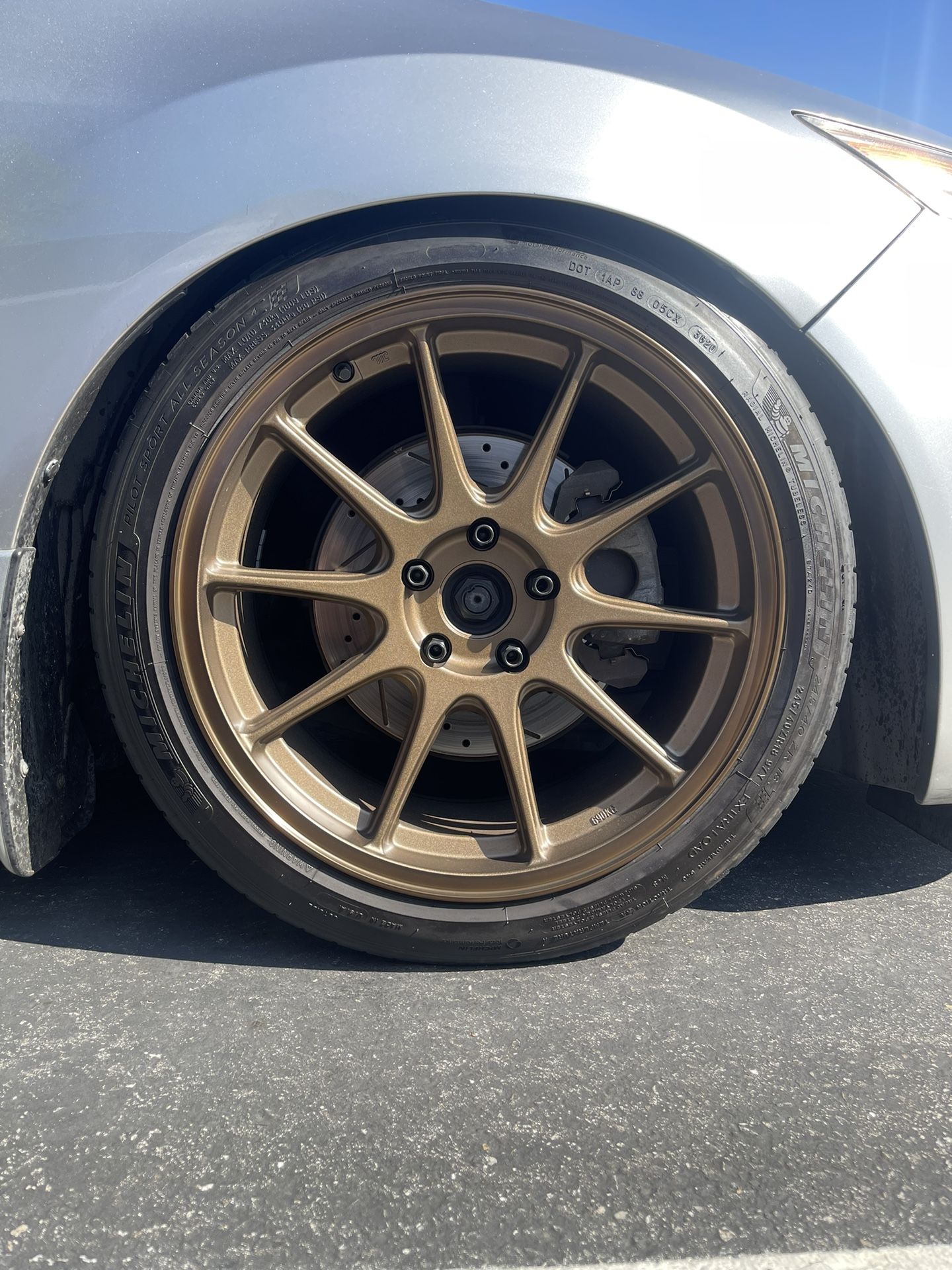 FS: 18" Rota Strike R Wheels Bronze 5x114.3 Used