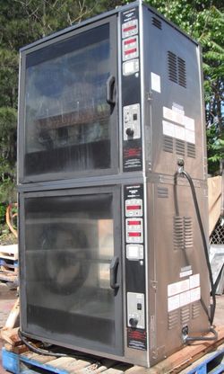 Henney Penney electric comercial dual rotisserie
