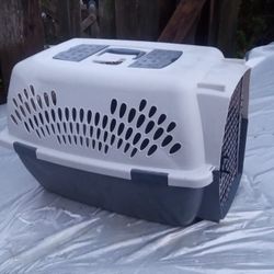 Medium Size Pet Carrier In Used Condition 