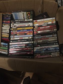 Over 200 DVDs