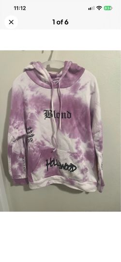 Blond Hollywood Tie-Dye Graphic Hoodie