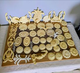 Big Lot Resin Decorative Appliques Crafting Decor