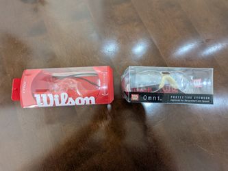 2 Pairs New Wilson Racquetball Goggles / Protective Eyewear (Omni & Lynx)