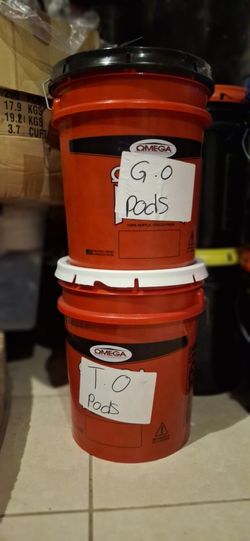 Laundry Pods 5 Gallon (6-700 Pods Per 5 Gallon)