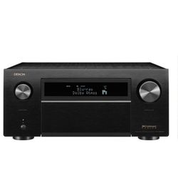 Denon - AVR-X8500HA 150W 13.2-Ch. with HEOS and Dolby Atmos 8K Ultra HD HDR Compatible AV Home Theater Receiver with Alexa - Black

