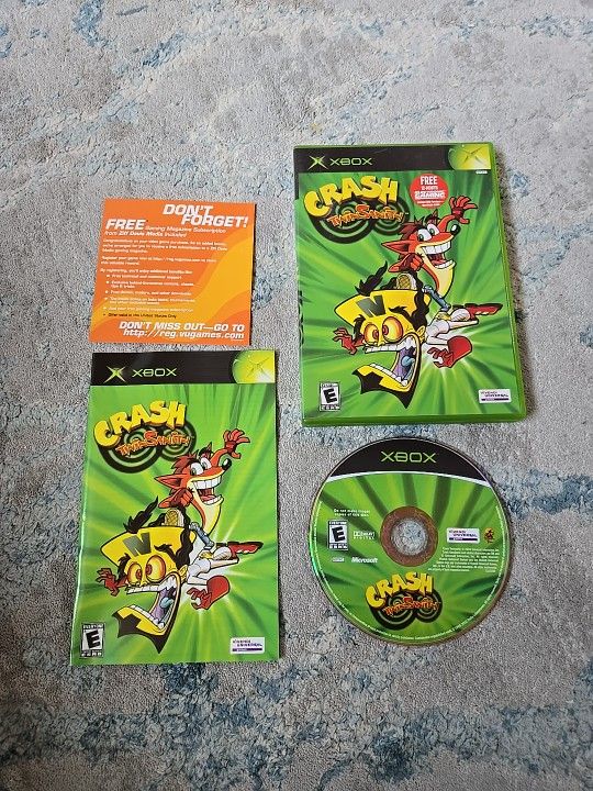 Crash Twinsanity (Microsoft Xbox) OG XBOX CIB Complete & Tested- Very Clean