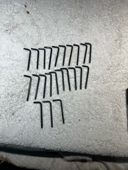 Lot of Black Star Wrench Keys