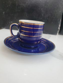 Vintage Tajima Japan Espresso / Turkish / Arabic Coffee Cup & Saucer Set (6)
