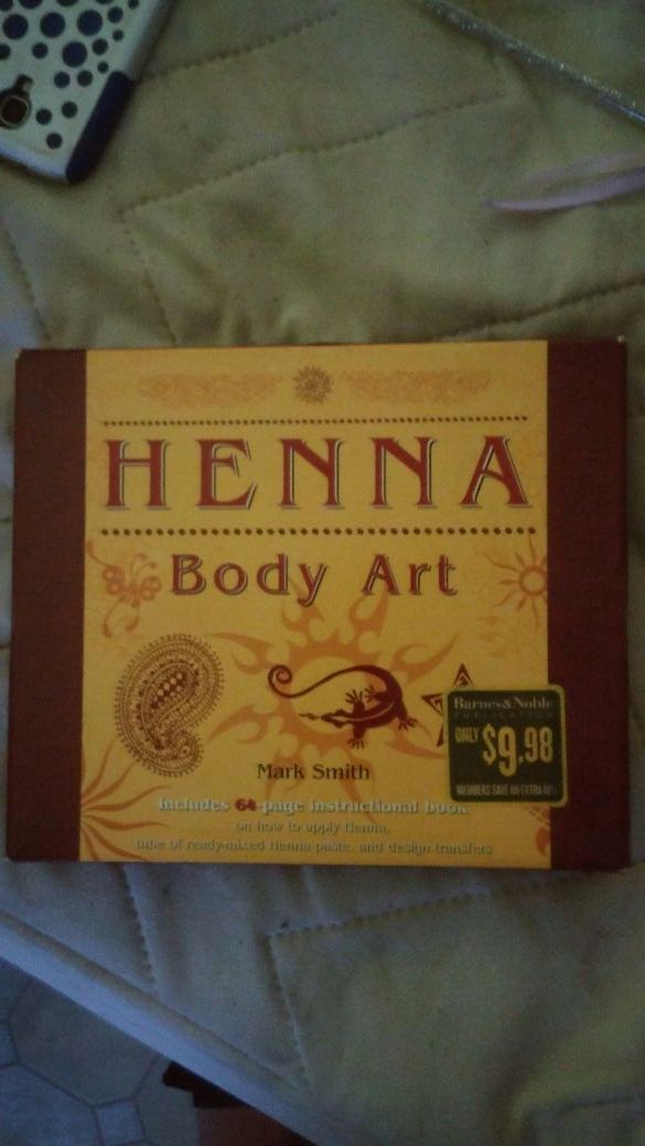 Henna Body Art Kit