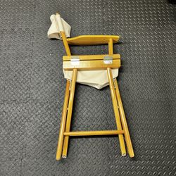 Telescope Casual Director Chairs Wood Sling Dining Height Chair  