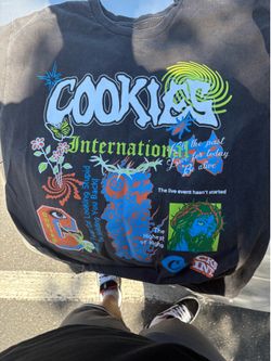 Cookies Original T-Shirt Black, White and Green Color From Store🍪