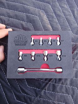 MAC TOOLS 1/4 e torx extension set