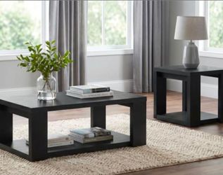 Pavone black coffee table