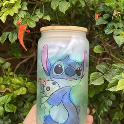 Stitch Glass Cup