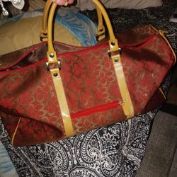 Ex Larg Coach Tote 20 Firm Look My Post Tons Item