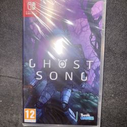 Ghost Song Nintendo Switch New Sealed Europe Version!!! Rare