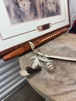Handmade Native American Style Wood Flute