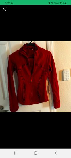 Lululemon define red snake Jacket size 2 lululemon red snake snakeskin snake skin cobra rare define jacket fitted size 2 lulu lemon animal print