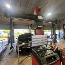 Hunter alignment machine