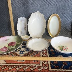 Vintage Porcelain Limoges France Belleek Ireland Lennox USA Germany Etc..