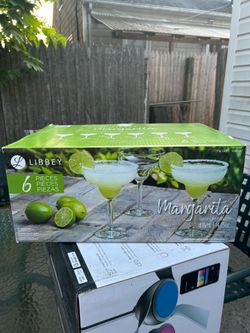 Margarita glass set