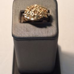 Nugget GTS RING 10k YG 6.9g