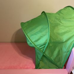 70x160cm Kid bed with tent and mattress