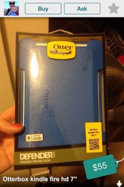 New in box otter box for a kindle fire hd 7"