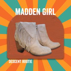 Genuine Suede Madden Girl Descent Bootie
