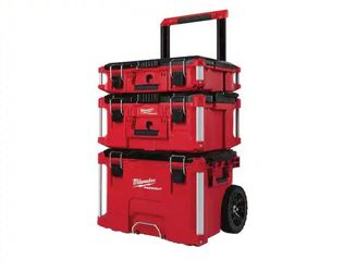 Milwaukee PACKOUT 3-Piece Rolling Tool Box Set
