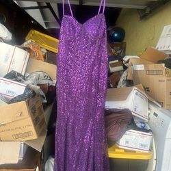 Purple Prom Dress