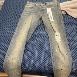 Purple jeans size 31