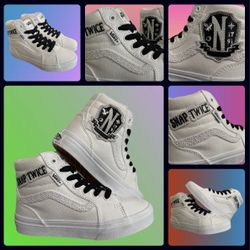 Wednesday Adams Vans Shoes