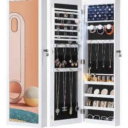 Mirror Jewelry Cabinet 