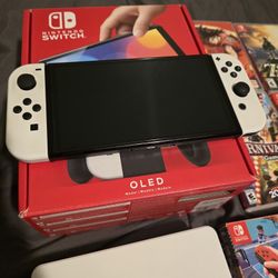 Nintendo Switch Oled With Games 