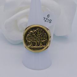 Ring Gold Plated 18k 