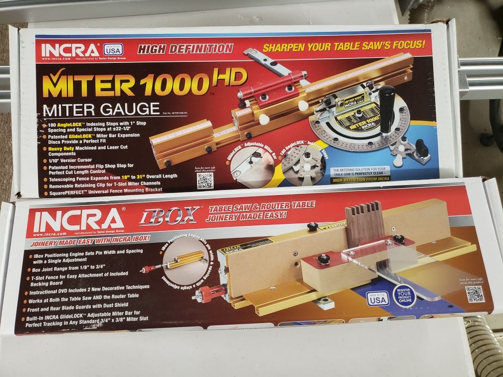 INCRA Miter 1000HD & INCRA iBOX