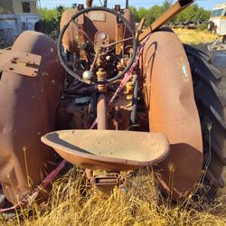 Old Farm Tractor 