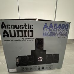 Acoustic audio Bluetooth LED multimedia Speaker System