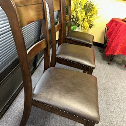 Solid Wood Padded Dinning Chairs