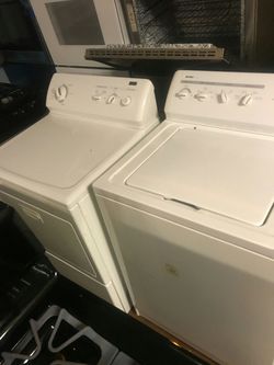 Kenmore washer and dryer