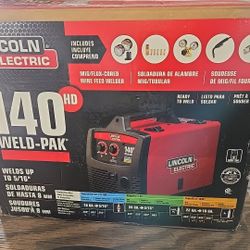 Lincoln Electric 140HD WELD-PAK MIG/Flux-Cored Wire Feed K2514-1 