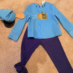 Boys Dog Man Costume L