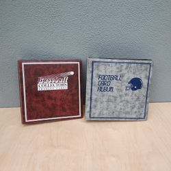 Sports Cards Collection Albums 