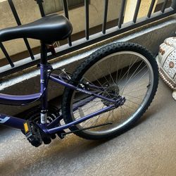 Purple Huffy Bike 
