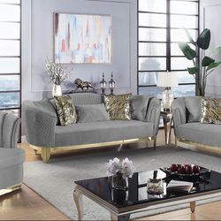 Berand New 2 Pc Living Room Set 